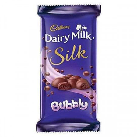 CADBURY DAIRY MILK SILK BUBBLY 120GM